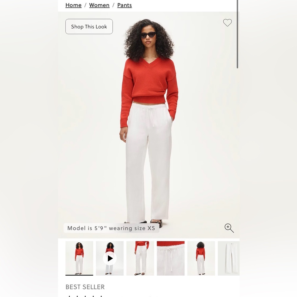J. Crew Soleil Pant (petite)